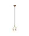 ANDRÓMEDA * COLGANTE 1L - BASE ORO - CRISTAL BRONCE 8940